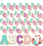 Patch Chenille Letter - Solid Color