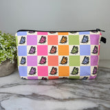 Pouch - Butterfly Checkered