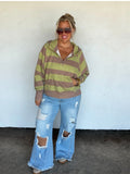 PREORDER- POLKA & STRIPE EASY DOES IT PULLOVER