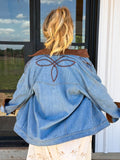PREORDER- COWBOY ROMANCE DENIM JACKET