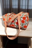 SC - ETA 5/30 - Waylon Orange Floral Duffle Bag