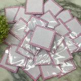 The Sticky Note Collection - Pink Dog Paw Prints