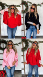 PREORDER: Holiday Meg Pullover Poncho