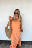 PREORDER: Relaxed Summer Split Hem Dress