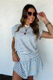 PREORDER: Coastal Stripes Skort Set