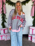 PREORDER- JOLLY & MERRY OVERSIZED PULLOVER AND “HOHOHO” just added!