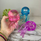 Squishy Toy - Jumbo Glitter Jellyfish