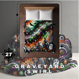 Blanket Halloween #27 - Graveyard Swirl - PREORDER ends 7/25