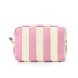Canvas Stripe Travel Pouch
