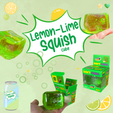 Squishy Toy - Soda Cube - Lemon-Lime Squish