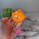 Squishy Toy - Smooth Nine Cube, Glitter