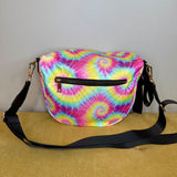 The Roni Nylon Crossbody - Tie Dye Swirl
