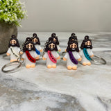 Keychain - Silicone - Religious - Jesus Loves You