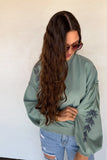 PREORDER- SPRING FLORAL PULLOVER
