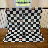 Blanket Halloween #5 - Checkered Halloween