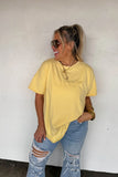 PREORDER: Blakeley Spring Joey Washed Cotton Boyfriend Tee