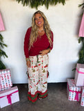 PREORDER- VINTAGE CHRISTMAS BLOOMER PANTS