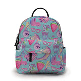 Mini Backpack - Halloween Fall - Skeleton Summer