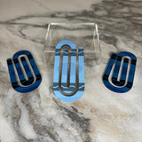 Jumbo Paperclip - Blue Crayon