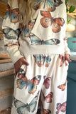 PREORDER- CAMO & BUTTERFLIES EASY DOES IT PULLOVER
