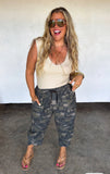 PREORDER- KEATON TERRY CAMO PANTS