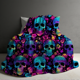 Blanket Halloween #25 - Rainbow Skull - PREORDER ends 7/25