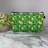 Pouch - Animal, Frog Green Marble