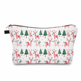 Pouch - Christmas Winter - Plaid Deer