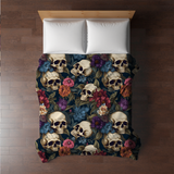 Blanket Halloween #9 - Floral Skull - PREORDER ends 7/25