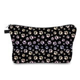 Pouch - Dog Cat Paw Pink Purple Ombre