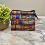 Mini Pouch - Book Shelves