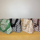 Caitlin Handbag - Corduroy Checker