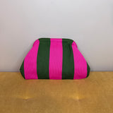 Emma Travel Clutch - Stripes + Chevron