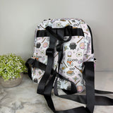 Mini Backpack - Magic Pink White