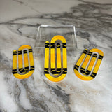 Jumbo Paperclip - Yellow Crayon