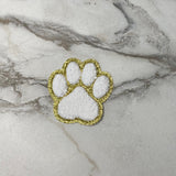 Patch Chenille - Paw Print