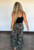 PREORDER- HIDDEN GEM CAMO MAXI SKIRT