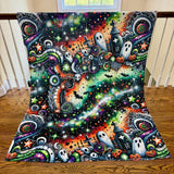 Blanket Halloween #27 - Graveyard Swirl