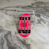 Jumbo Paperclip - Hot Pink Crayon