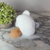 Keychain - Pom Pom Fuzzy Cat Paw Squeeker