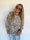 PREORDER- WANDER CAMO CLASSIC CREW PULLOVER