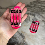 Jumbo Paperclip - Hot Pink Crayon