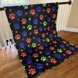 Blanket Halloween #30 - Paw Print