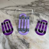 Jumbo Paperclip - Purple Crayon