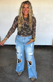 PREORDER- OFF THE GRID STUDDED JEANS - 4 options!