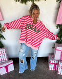 PREORDER- JOLLY & MERRY OVERSIZED PULLOVER AND “HOHOHO” just added!