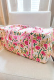 SC - ETA 6/11 - Harley Pink Floral Duffle Bag