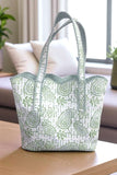 SC - ETA 9/3 - The Paisley Garden Scalloped Tote Bag