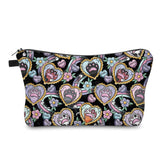Pouch - Cat, Paw Heart Meow Black