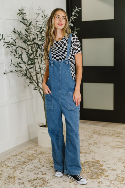 PREORDER: Adjustable Chambray Overalls